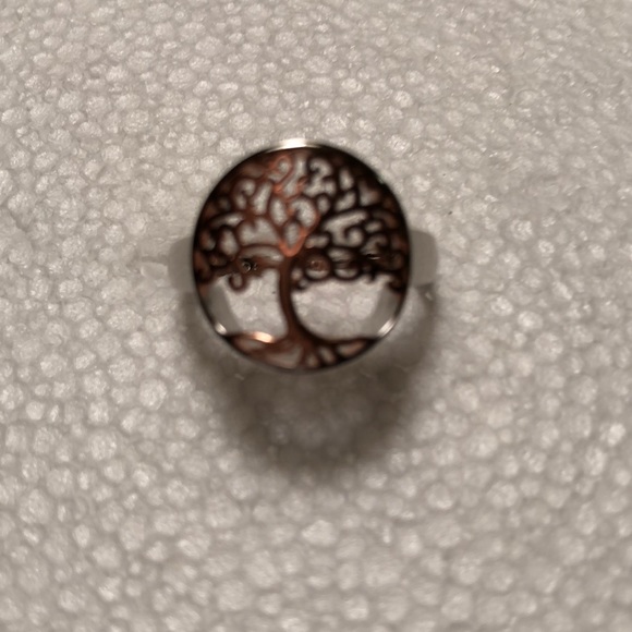 Sterling Silver Tree Of Life Ring - Picture 2 of 3
